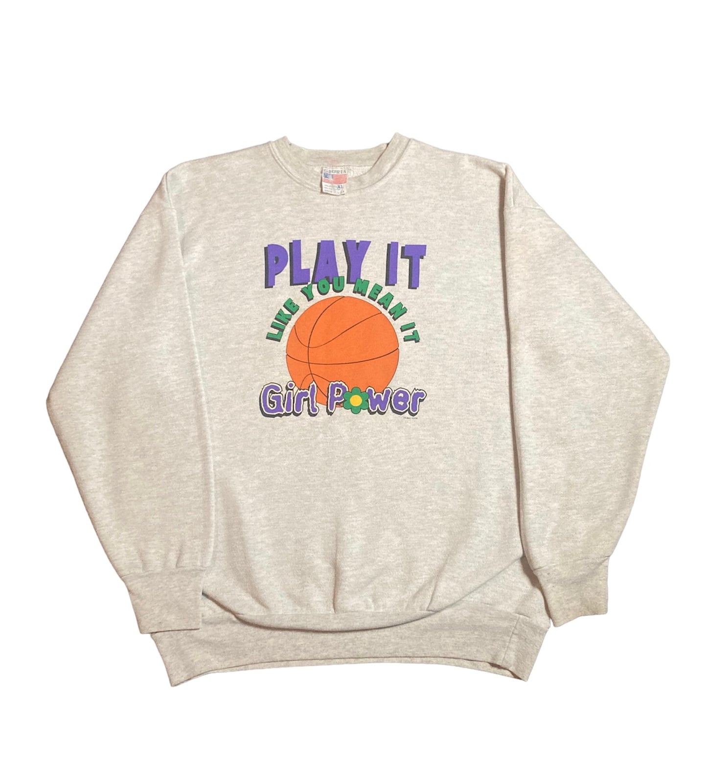 Vintage 90s Girl Power Sweatshirt