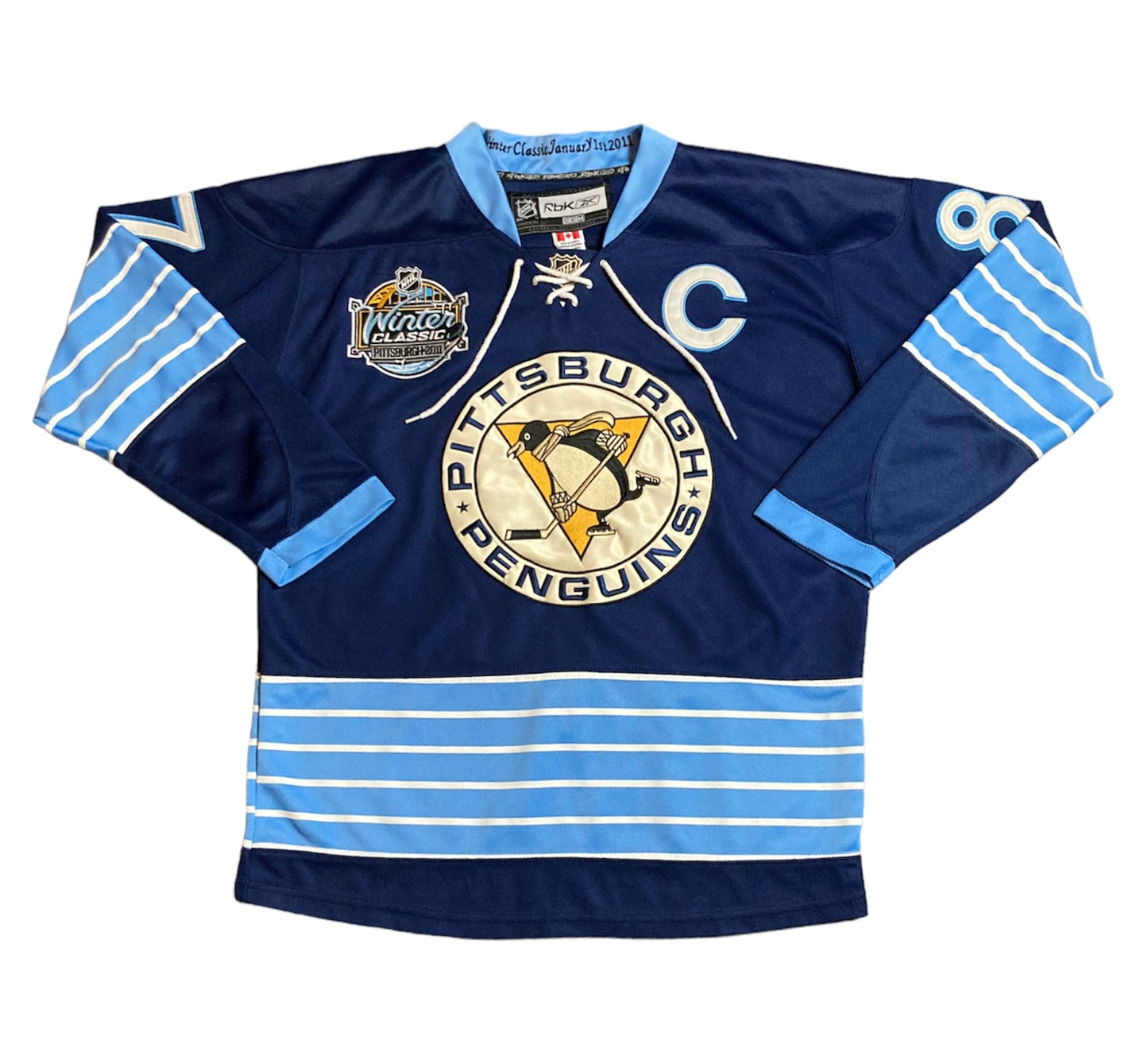 2011 Pittsburgh Penguins NHL Winter Classic Practice Worn Jerseys 