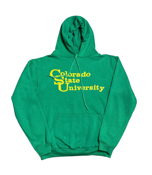 Vintage 90s Colorado State University Pullover Hoodie